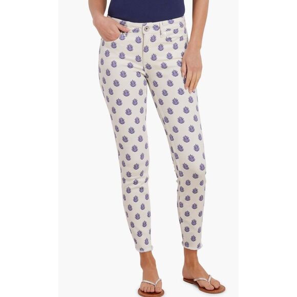 Vineyard Vines Denim - NWT Vineyard Vines Jamie Printed High Rise Skinny Jeans Sz 29